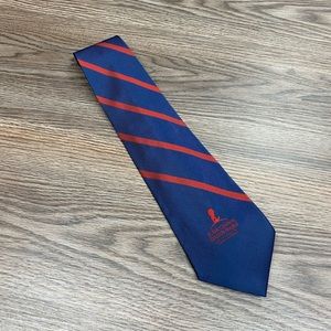 St. Jude Children’s Research Hospital Navy w/ Red Stripe Tie